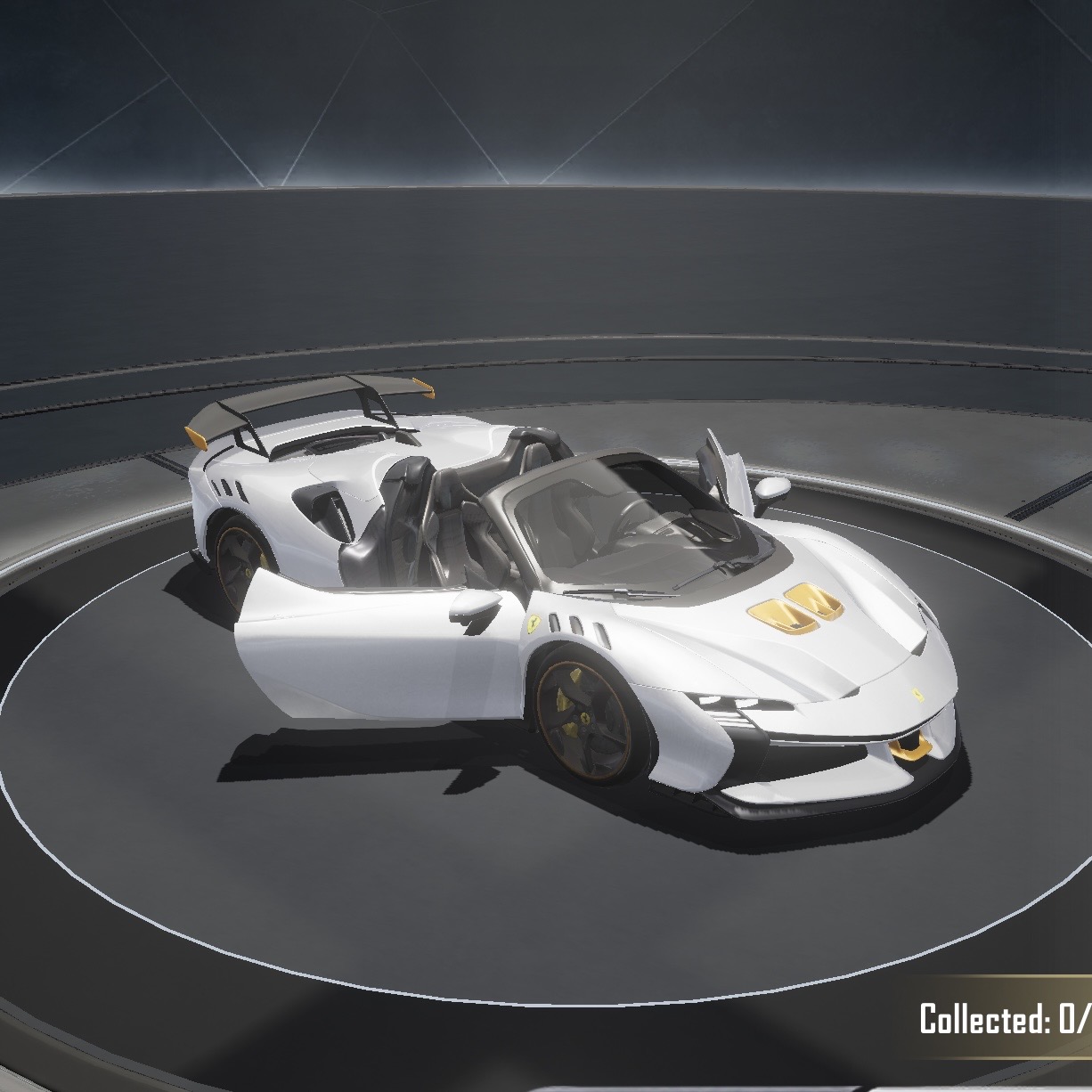 Ferrari SF9D XX Spider (Metallic White)